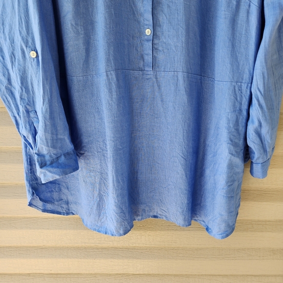J. Jill 100% linen shirt tunic size 2X - Picture 8 of 10